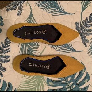 Rothy's The Point Shoes Rare Marigold